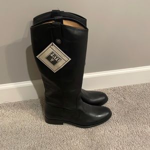 NEW! Never Worn Black Melissa Button Frye Boot 9 1/2 B